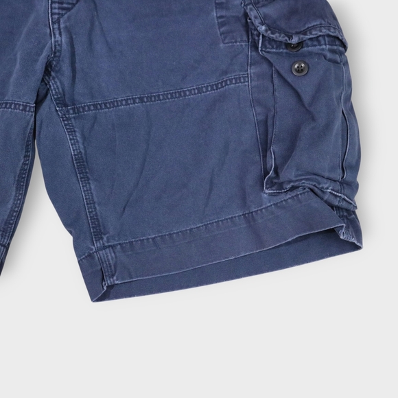 POLO Ralph Lauren Shorts Mens SZ 38 GELLAR Cargo Fatigue Blue Classic Fit - Picture 4 of 11